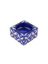 Blue Pottery Candle Holder Set Of 2pcs.
